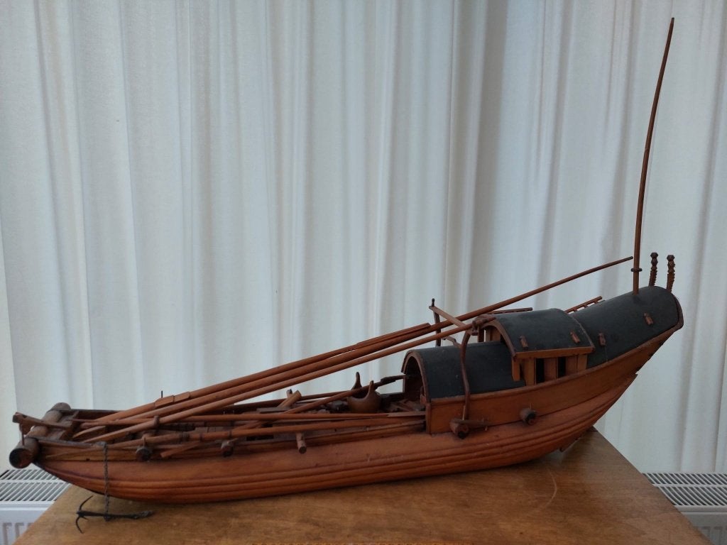Modelschip chineze jonk, Ophalen of Verzenden, Gebruikt, 1:200 of kleiner, Overige merken