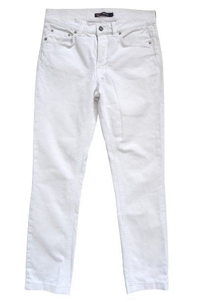 Filippa K. jeans, Niki Twill, cropped, wit, Mt. W28 / S, Kleding | Dames, Verzenden, Wit, W28 - W29 (confectie 36), Filippa K