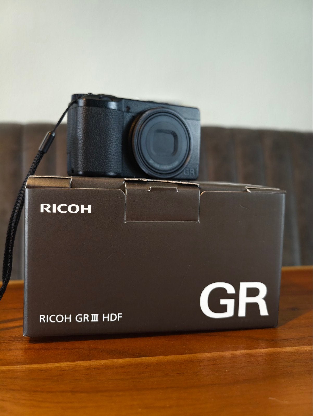 Ricoh GR III HDF Compactcamera - Zo goed als nieuw, Ophalen, Beeldstabilisatie, Zo goed als nieuw, Ricoh
