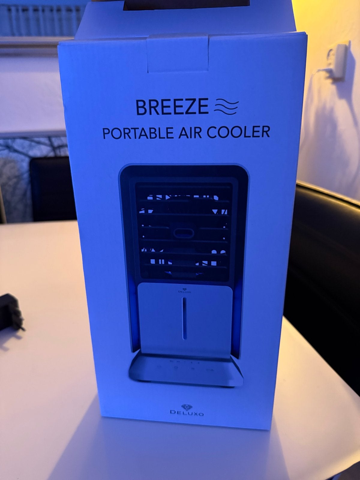 Deluxo Breeze Draagbare Air Cooler - Koelen & Ventileren, Witgoed en Apparatuur, Airco's, Minder dan 60 m³, Timer, 3 snelheden of meer