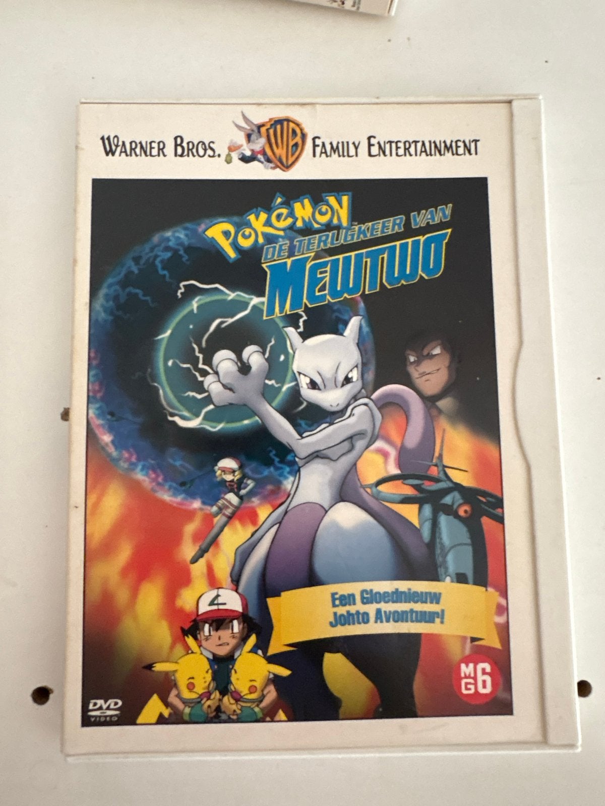 Pokémon: De Terugkeer van Mewtwo DVD - Vintage Film, Ophalen, Gebruikt
