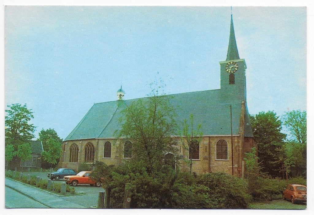 Bleiswijk Ned Herv Kerk Gelopen Ansichtkaart ( B4954 ), Verzamelen, Ansichtkaarten | Nederland, Ophalen of Verzenden, 1960 tot 1980