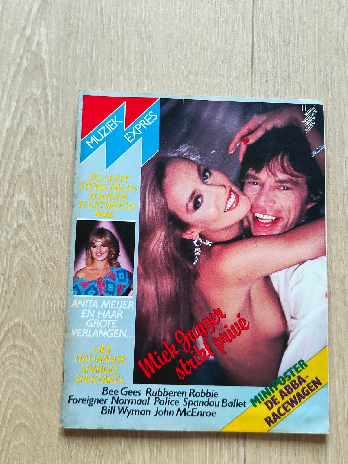 Muziek Expres november 1981, Verzamelen, Tijdschriften, Kranten en Knipsels, Ophalen of Verzenden, 1980 tot heden, Nederland, Tijdschrift