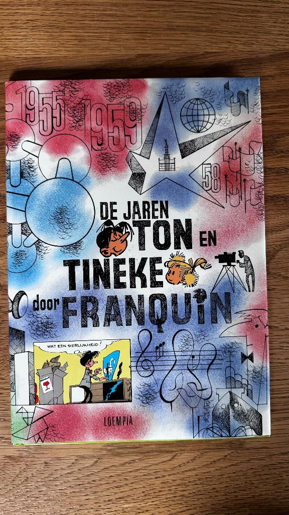 De jaren Ton en Tineke - Franquin. Gesigneerd Romeins genum., Eén stripboek, Ophalen of Verzenden, Nieuw, Franquin