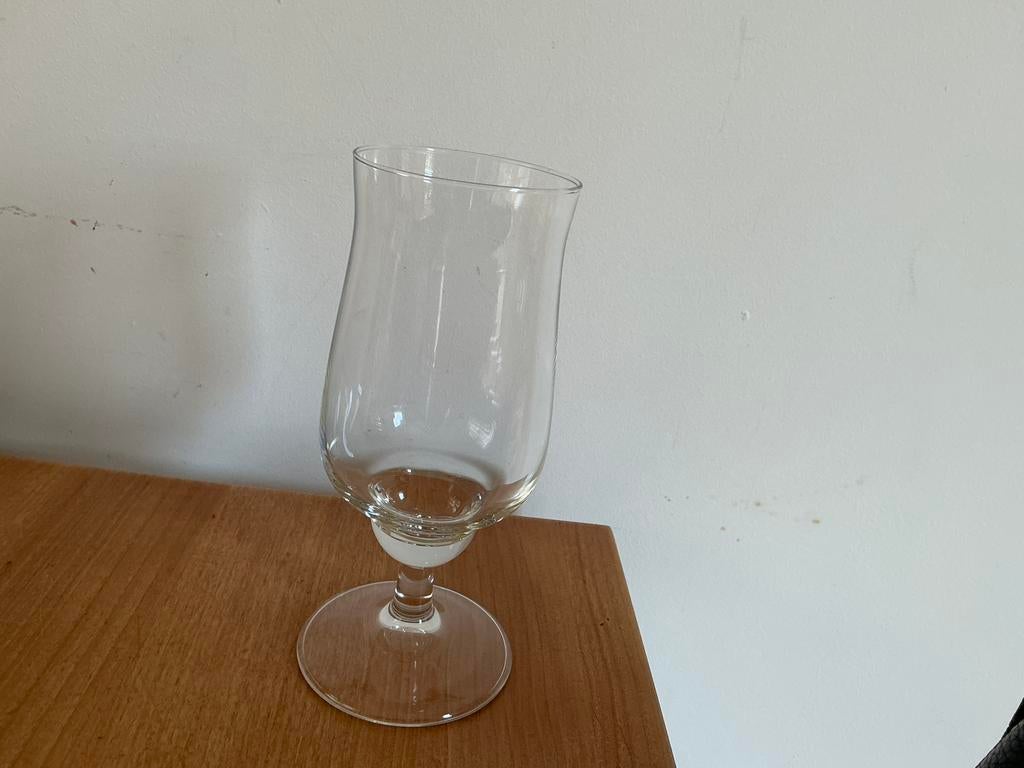 6 bierglazen - Ambassador Leerdam - Willem Heesen, Ophalen, Zo goed als nieuw, Overige stijlen