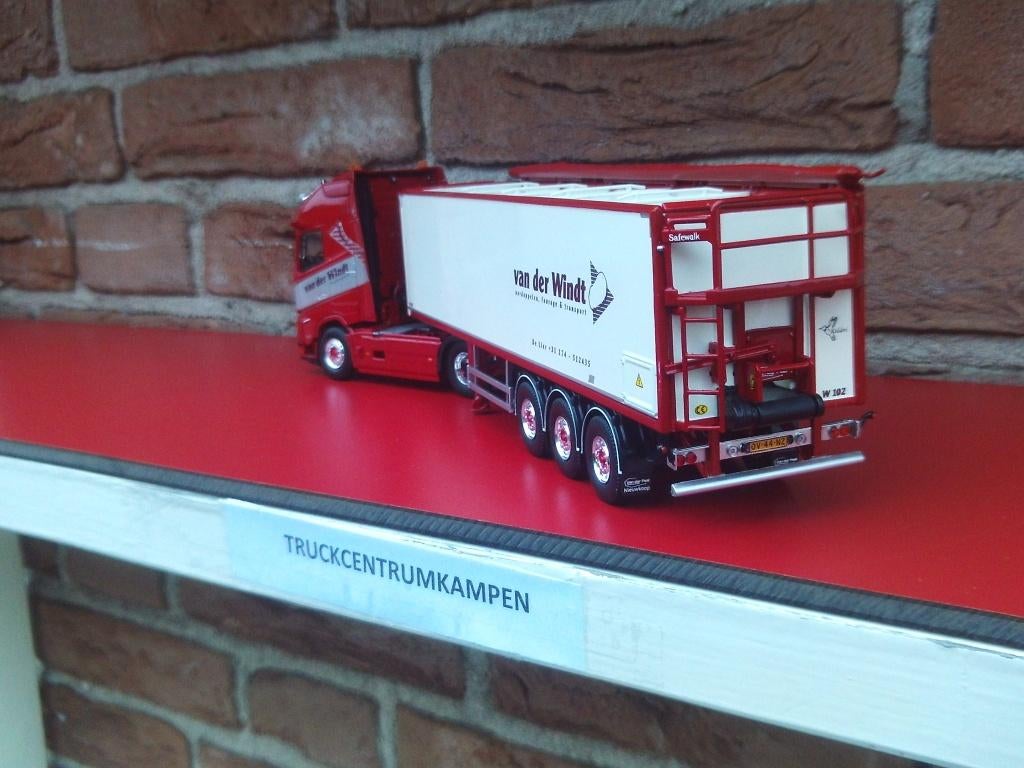 Tekno  Volvo  FH  Aero  van  van  der  Windt., Hobby en Vrije tijd, Modelauto's | 1:50, Ophalen of Verzenden, Nieuw, Bus of Vrachtwagen