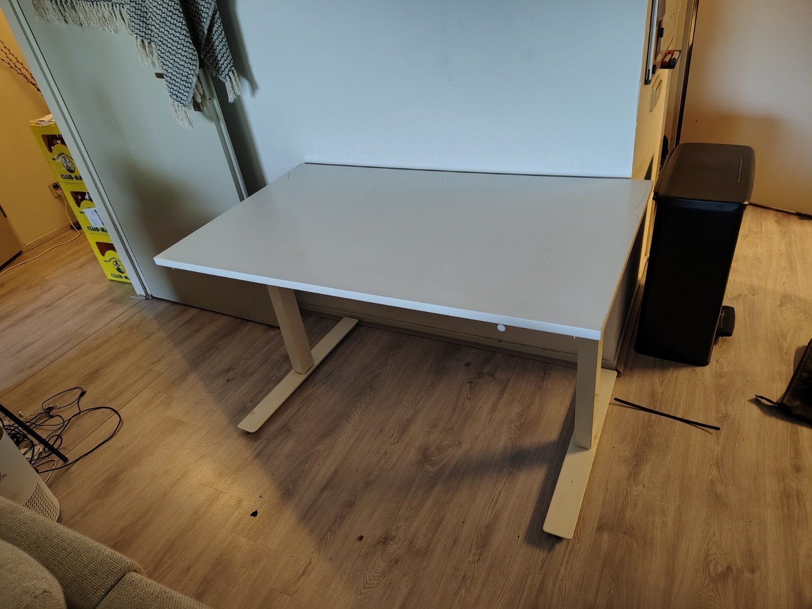 Verstelbaar bureau - ideaal voor thuiswerken, Gebruikt, 50 tot 100 cm, 100 tot 150 cm, Modern, Functioneel