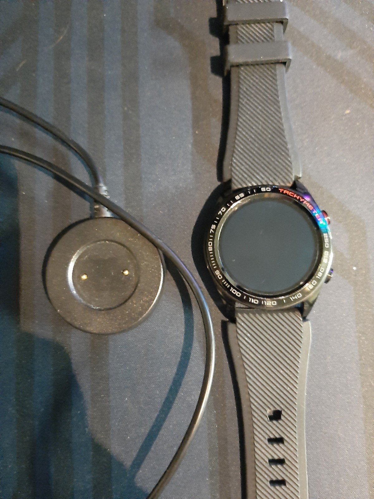 Huawei smartwatch, Ophalen of Verzenden, Gebruikt, Zwart, Android