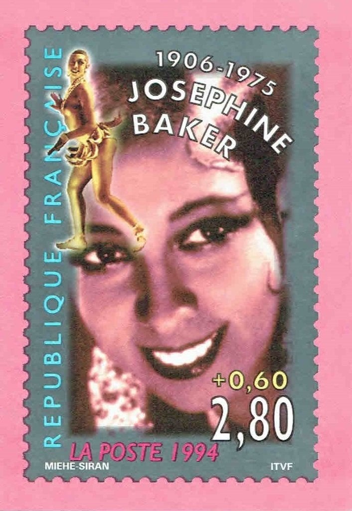 frankrijk 1994 Josephine Baker Herdenking muziek, Verzenden, 1980 tot heden, Ongelopen, Muziek
