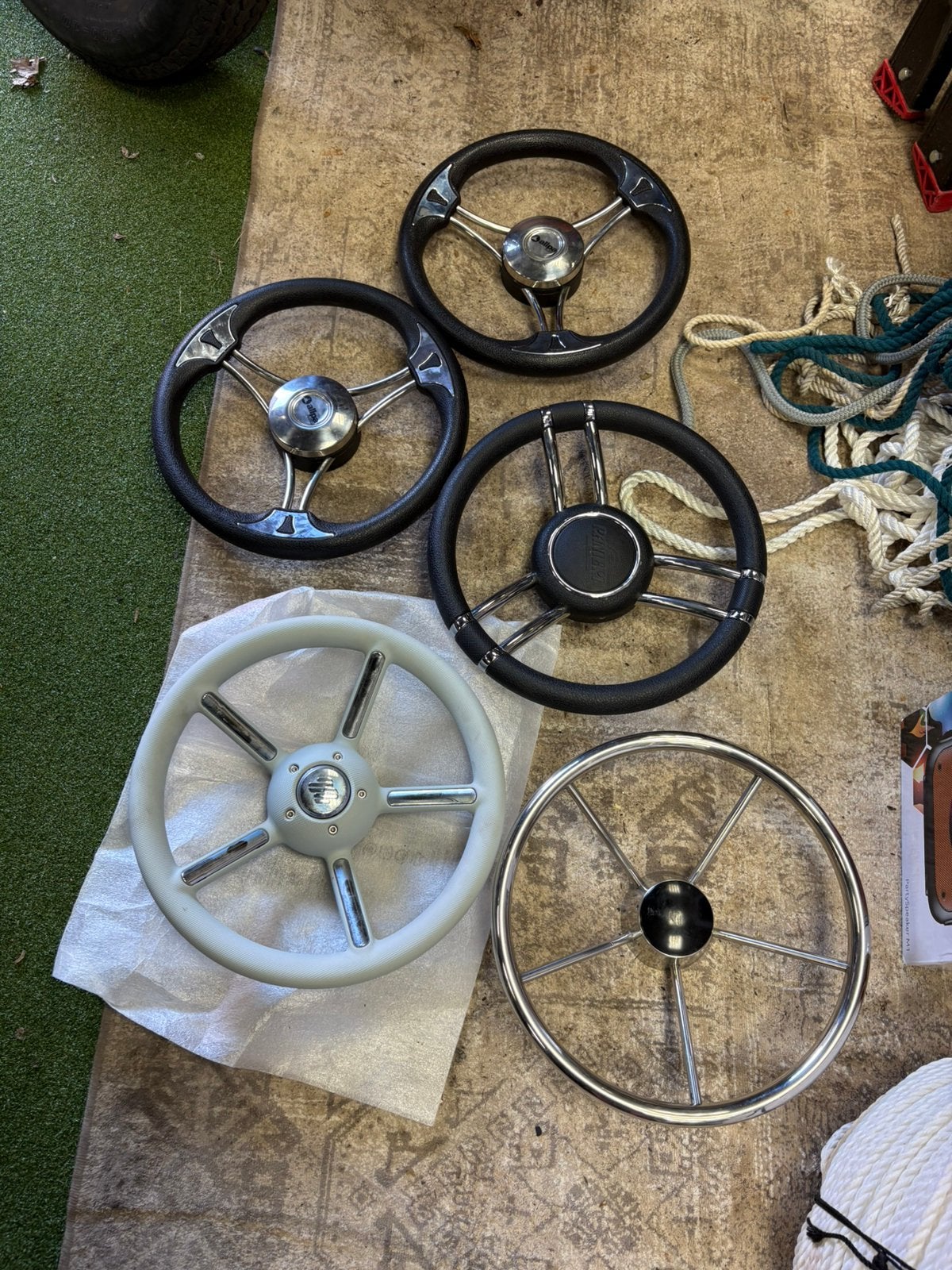 Nieuwe bootsturen, stuurwielen, Allpa, Ranieri, Watersport en Boten, Ophalen of Verzenden, Nieuw, Overige typen, Motorboot