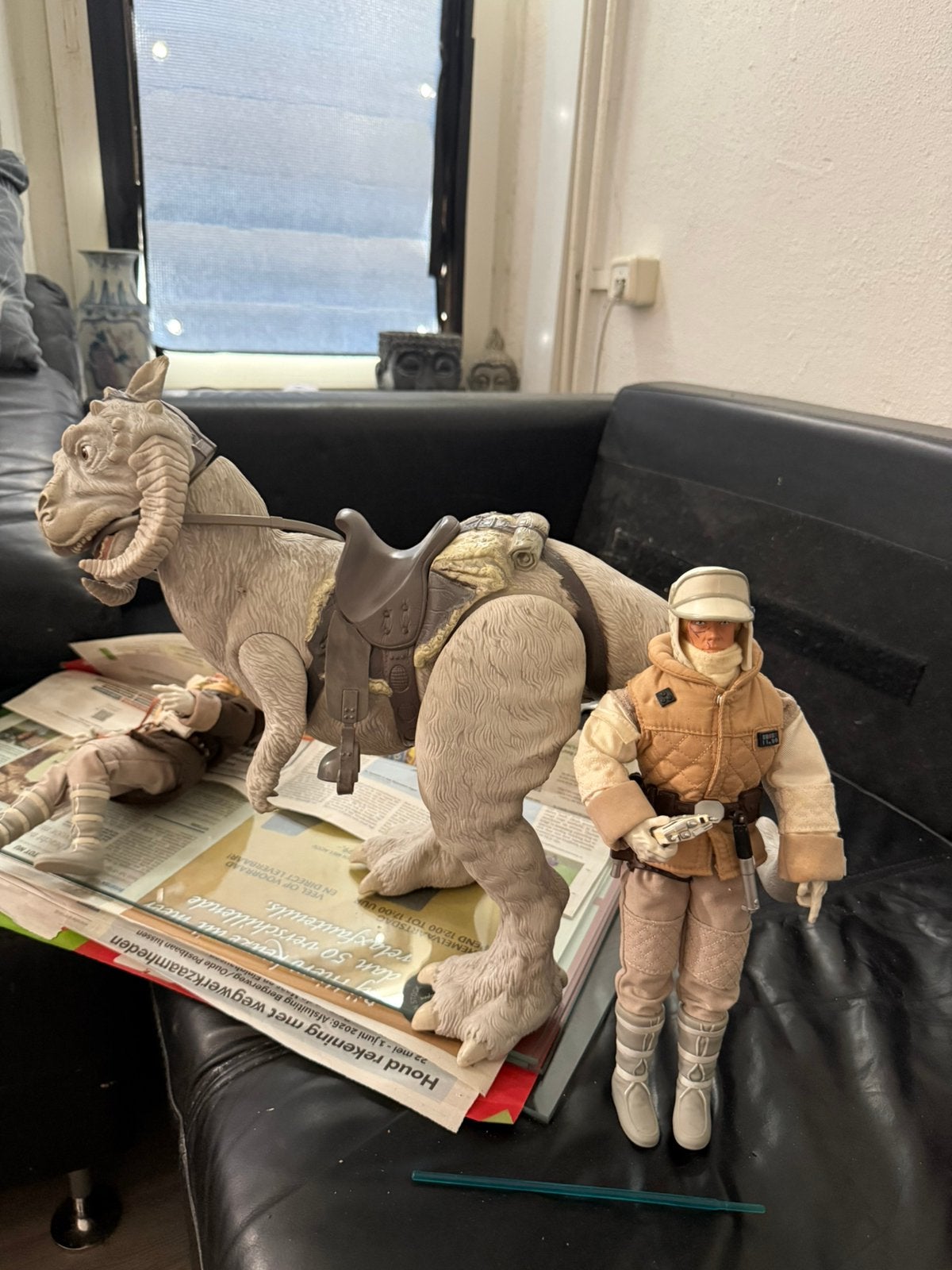 Star wars taun taun en luke 12 inch, Ophalen of Verzenden, Zo goed als nieuw, Actiefiguurtje