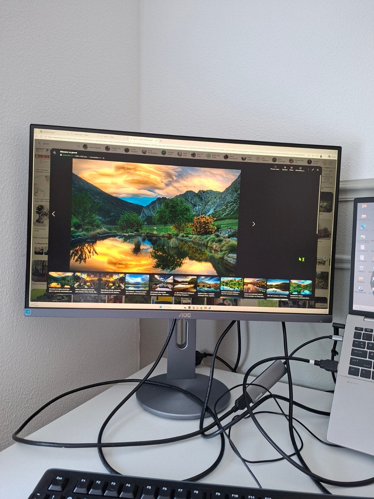 AOC U2790PQU 27 inch 4K IPS Monitor, IPS, AOC, Ophalen of Verzenden, HDMI