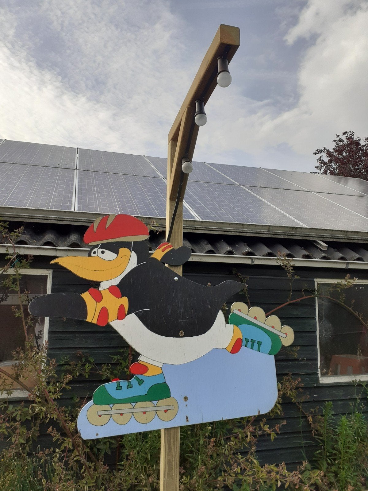 Pinguïn feestpalen straatversiering te huur, Ophalen, Zo goed als nieuw, Overige