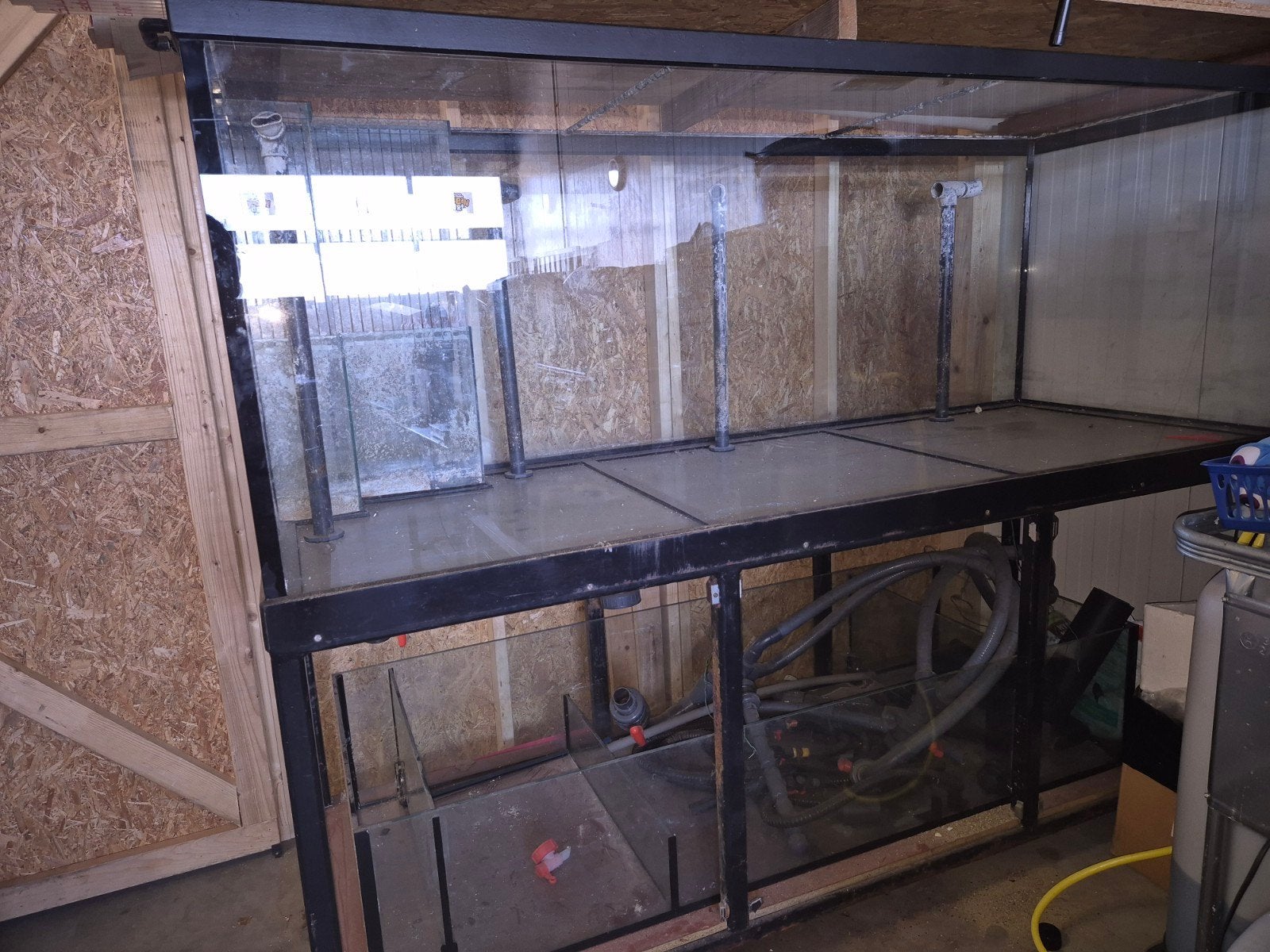 Groot Zoutwater aquarium., Ophalen of Verzenden, 170 cm of meer