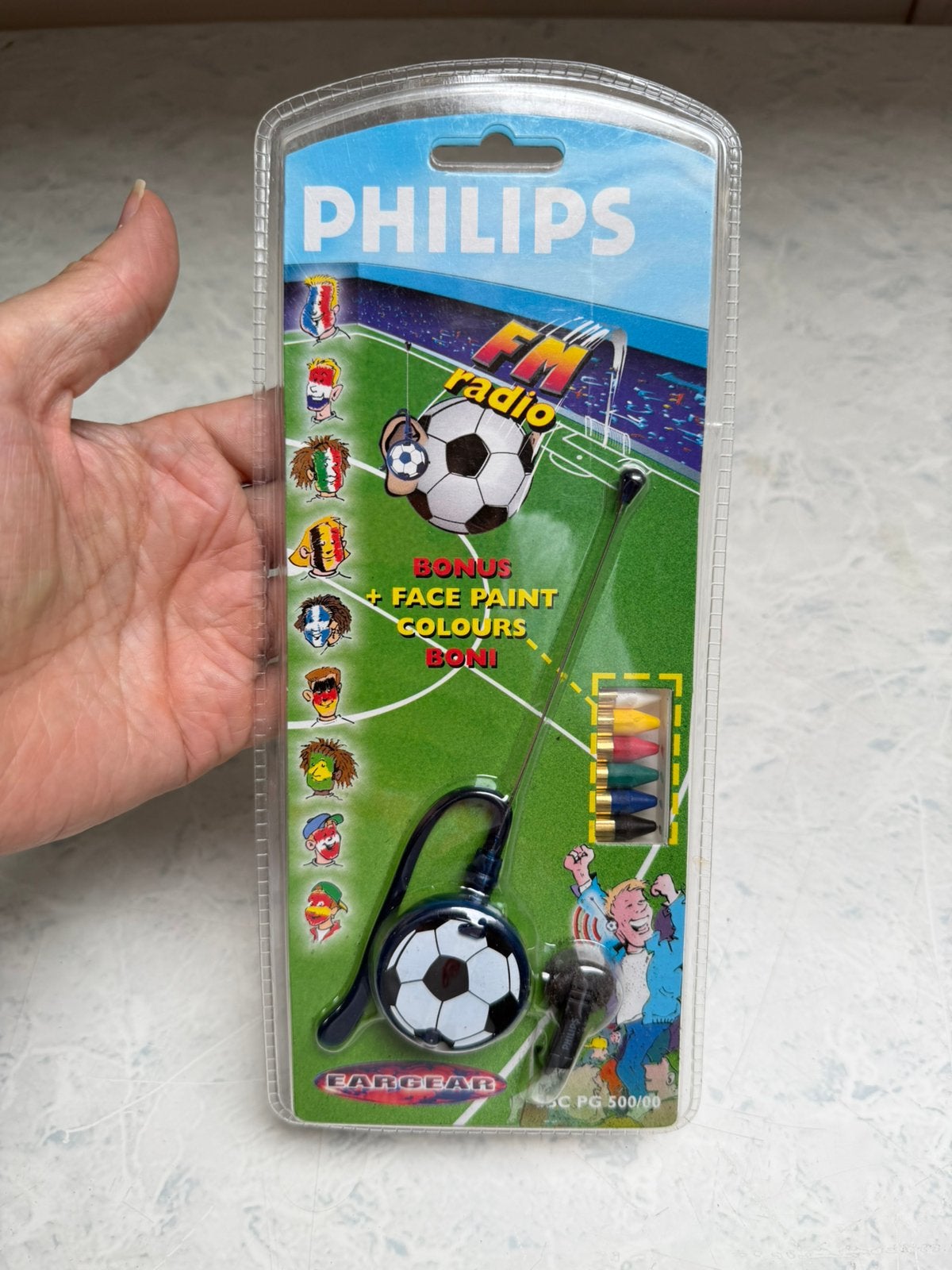 Vintage Philips Eargear radio nieuw in verpakking, Ophalen of Verzenden, Nieuw