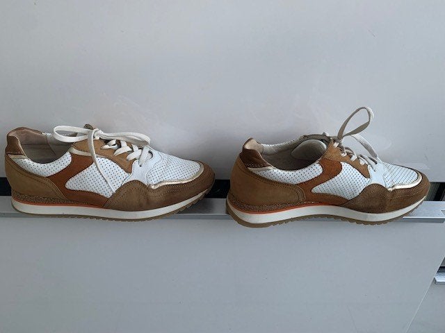 Gabor Optifit leren lage gympen Mt 5.5 H zolen, Overige kleuren, Verzenden, Sneakers of Gympen, Gedragen
