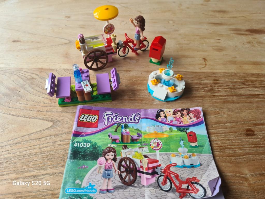 Lego friends 41030 Olivia's ijskar, Lego, Friends, Ophalen of Verzenden, Zo goed als nieuw