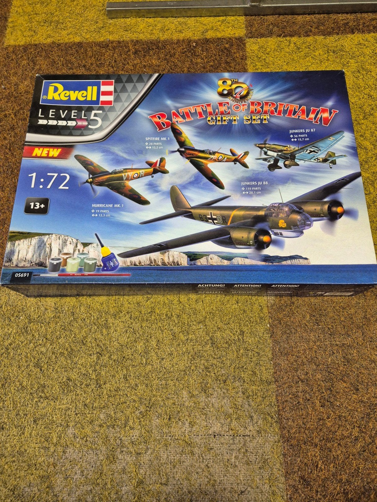Revell 05691 Battle of Britain gift set, 1:72 tot 1:144, Revell, Nieuw, Ophalen of Verzenden
