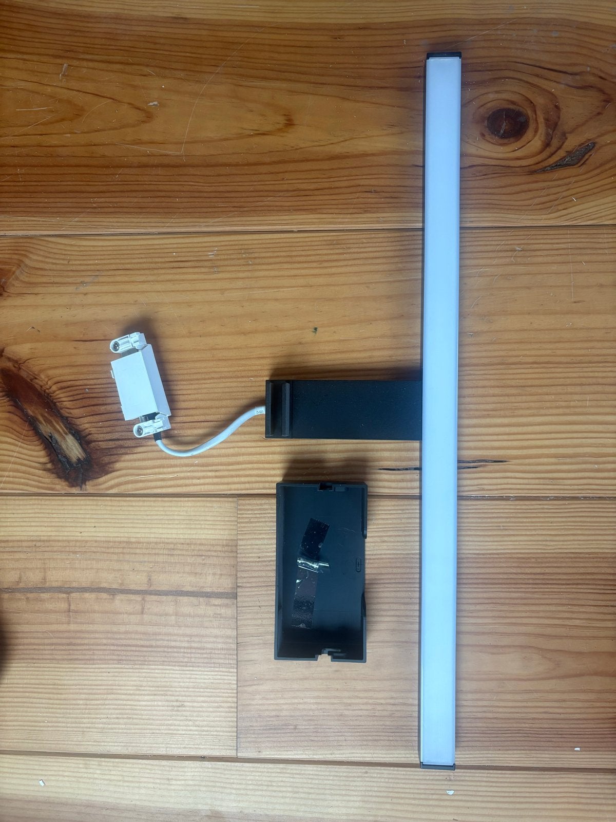 Zwarte LED Wandlamp / Spiegellamp - Modern Design, LED, Zwart, Nieuw, Ophalen of Verzenden