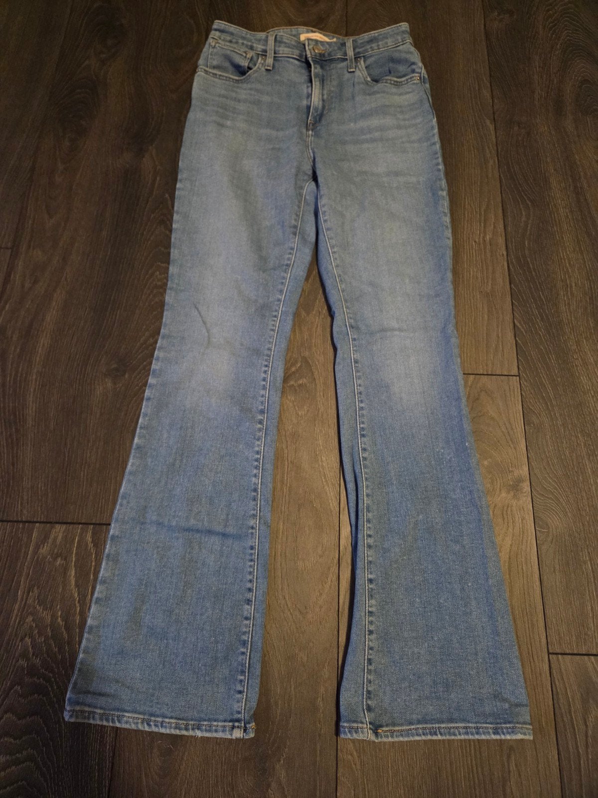 Levi's - 725 high rise bootcut, Blauw, Ophalen of Verzenden, Zo goed als nieuw, W28 - W29 (confectie 36)