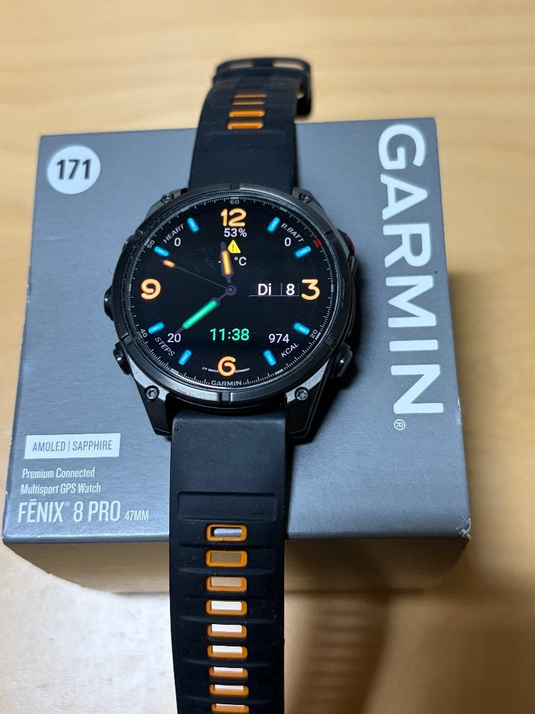 Garmin Fenix 8 PRO (GPSinruil-171), Sieraden, Tassen en Uiterlijk, Sporthorloges, Bramenberg 9, Zwart, Garmin, Info@gpsinruil.nl