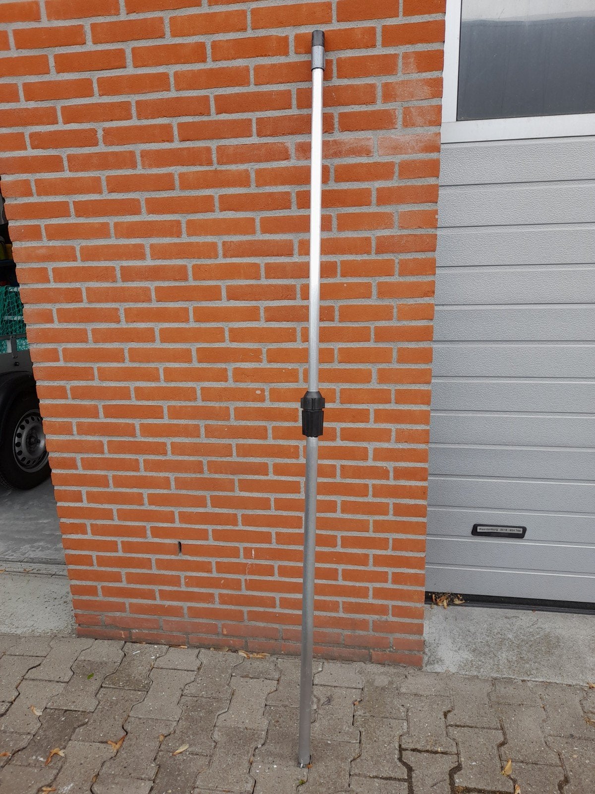 Antennemast voor op de camping voor schotel of digitenne, Ophalen, Zo goed als nieuw