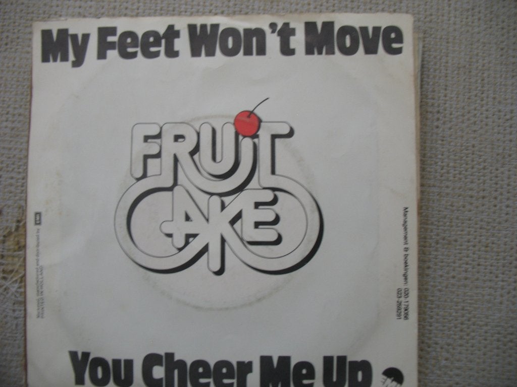 Single Sale; Fruitcake - My feet won't move, Cd's en Dvd's, Ophalen of Verzenden, Gebruikt, 7 inch, Pop