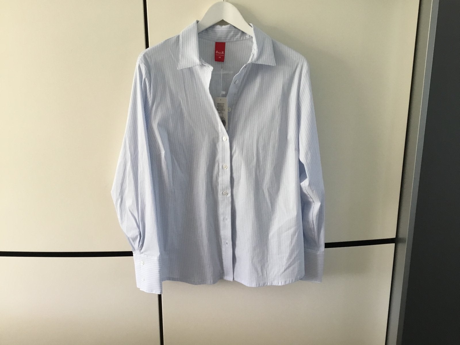Nieuwe Only-M Damesblouse - Maat 44, Kleding | Dames, Ophalen of Verzenden, Nieuw, Maat 42/44 (L), Blauw