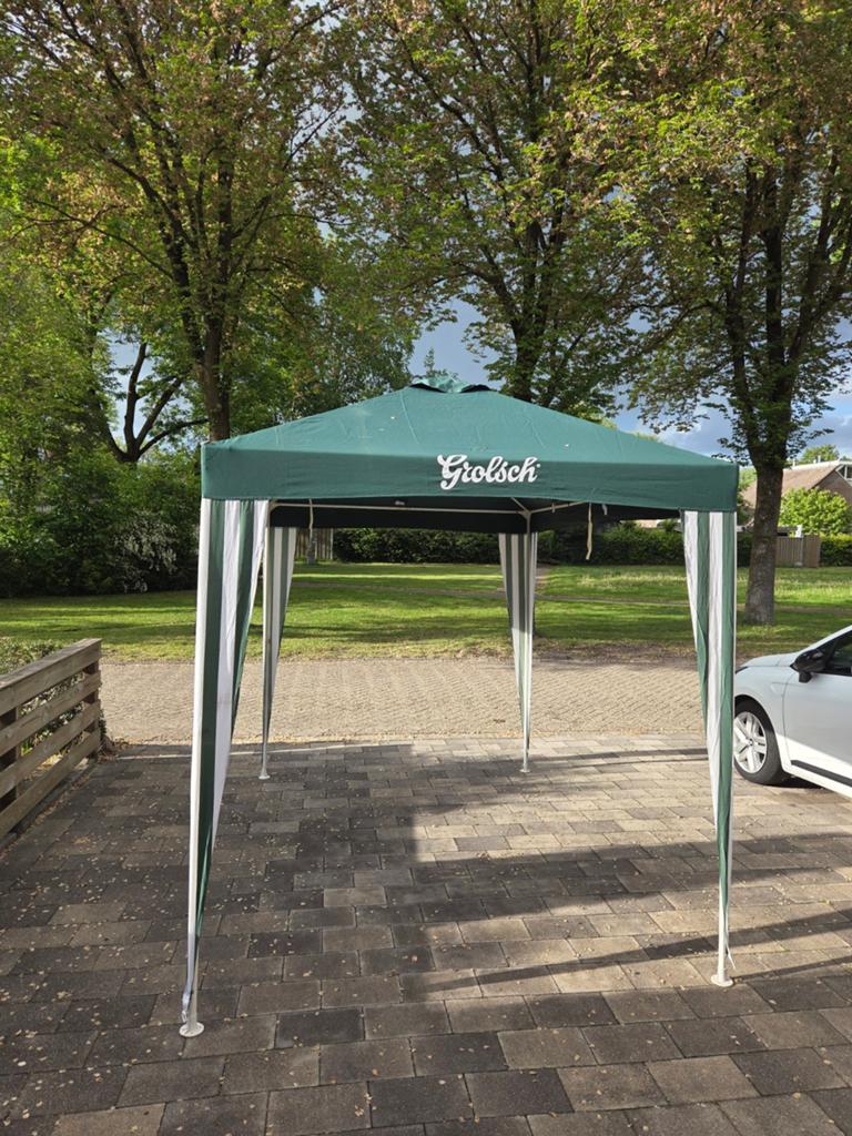 Te koop grolsch partytent, Tuin en Terras, Partytenten, Ophalen, Minder dan 5 meter