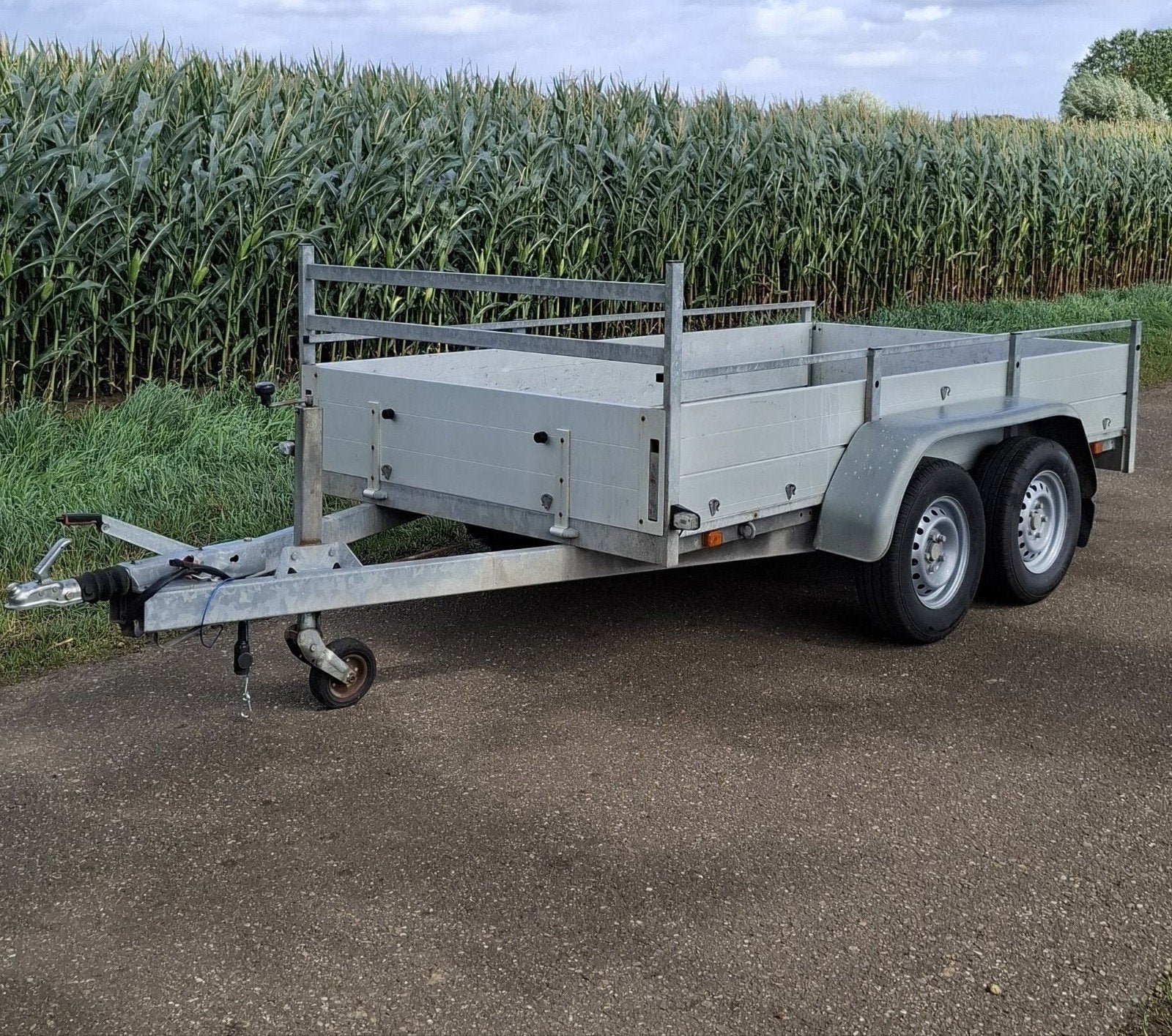 Zeer nette Anssems BSX 2500kg 301x150 aanhanger bakwagen, Auto diversen, Aanhangers en Bagagewagens, Ophalen, ., ., Gebruikt