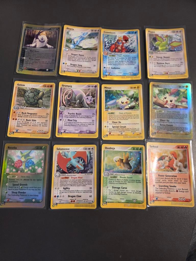 EX Dragon Pokémon kaarten holo/reverse holo, Ophalen of Verzenden, Meerdere kaarten, Foil