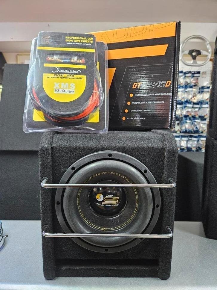 Bassface subwooferpack 1000watt 8inch, Niet ingevuld, Niet ingevuld, Nieuw, Ophalen of Verzenden