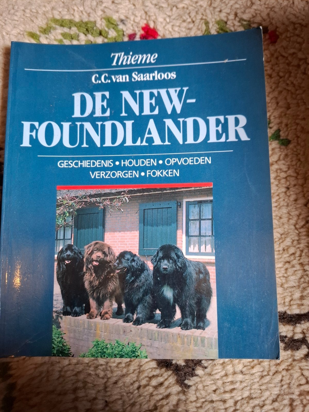De Newfoundlander - C.C. van Saarloos (Hondenboek), Ophalen of Verzenden, Gelezen, Honden, C.C. van Saarloos