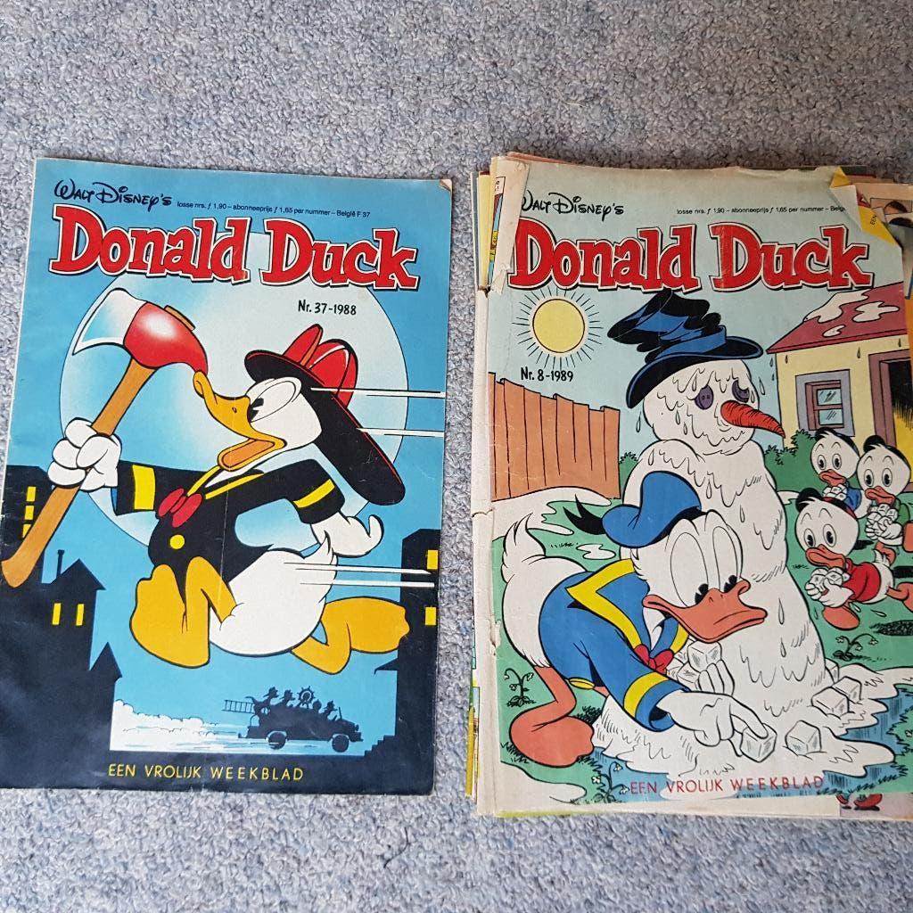 Donald Duck Stripboeken, Meerdere stripboeken, Ophalen of Verzenden, Gelezen, Donald Duck