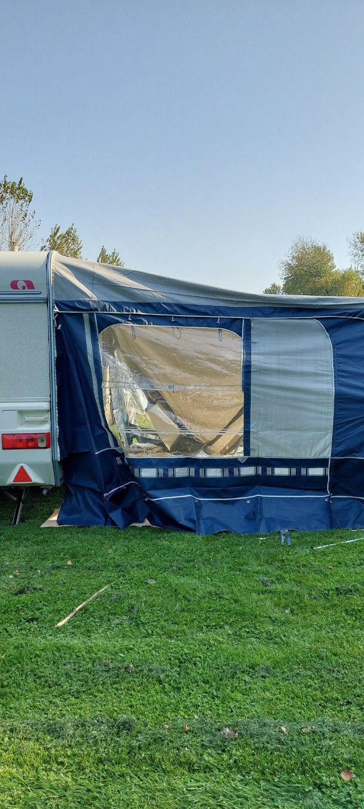Voortent hypercamp gold van Obelink met Ten Cate tentdoek, Ophalen, Gebruikt, Ten Cate All Season 200g/m2, Overige merken