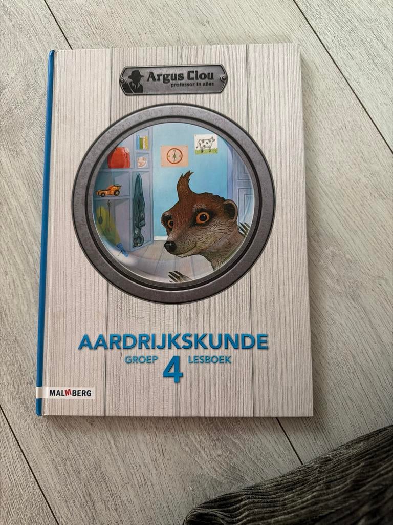 Argus Clou Aardrijkskunde Groep 4 Lesboek Malmberg, Ophalen of Verzenden, Zo goed als nieuw