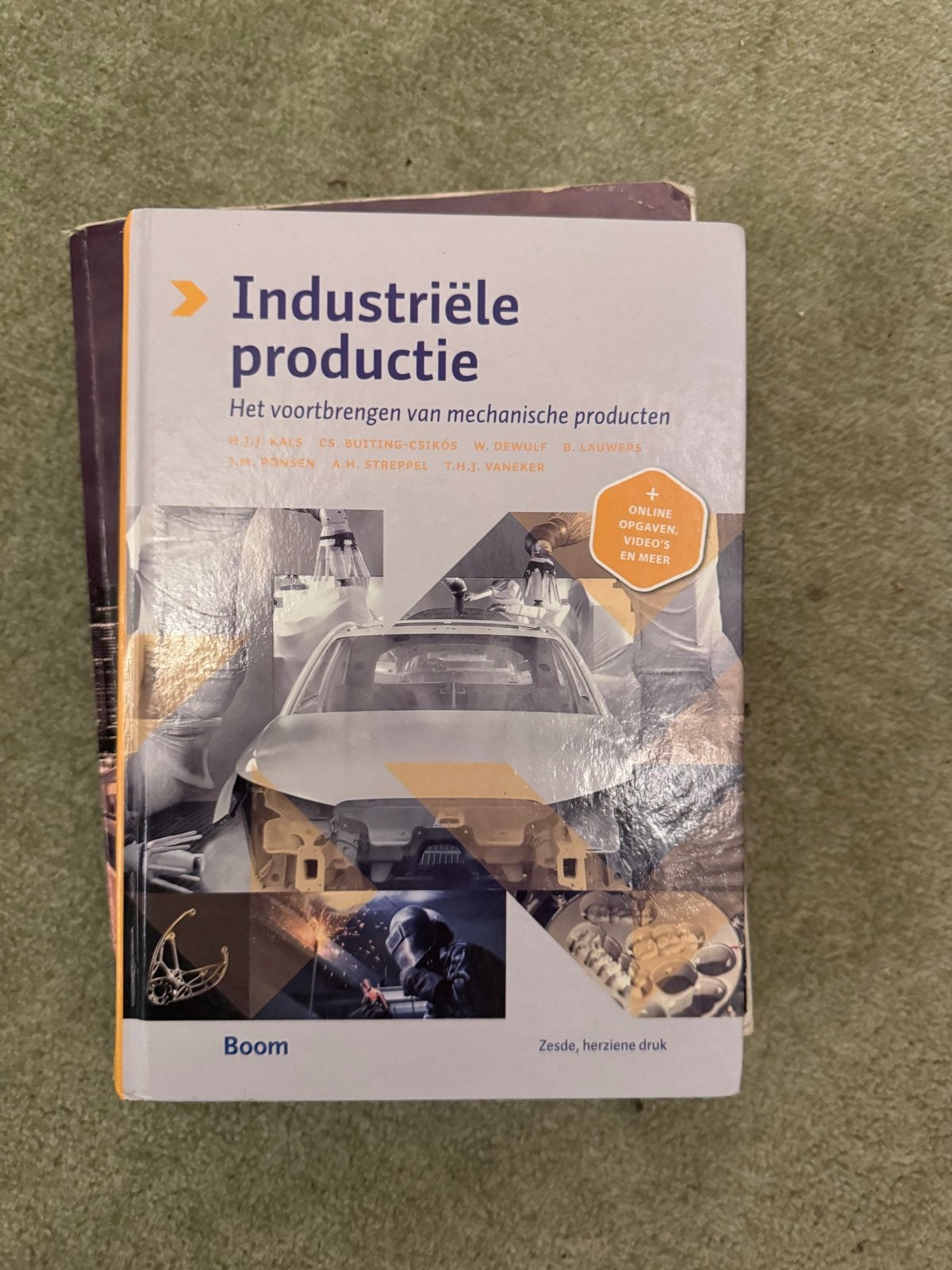 Industriële productie zesde druk, Boeken, Techniek, Ophalen, Zo goed als nieuw, Werktuigbouwkunde
