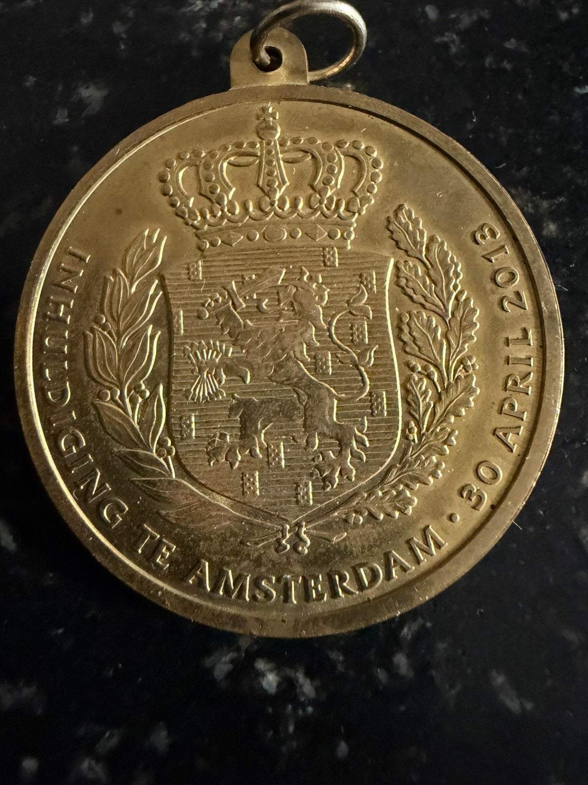 Munt, inhuldiging koning Willem Alexander, Ophalen of Verzenden, Overige materialen, Nederland