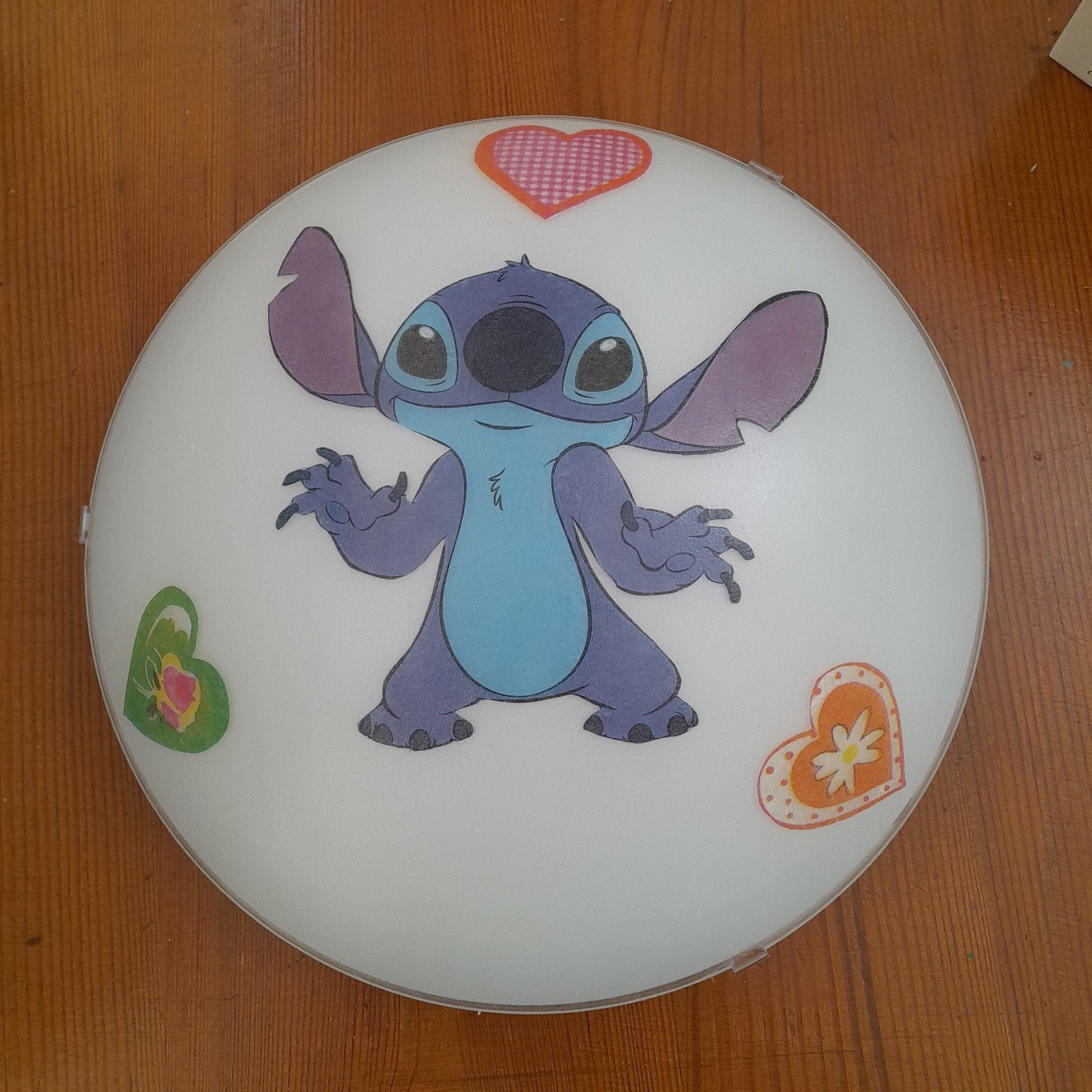 Nieuwe handgemaakte Stitch plafondlamp, Nieuw, Ophalen of Verzenden, Meerkleurig, Disney