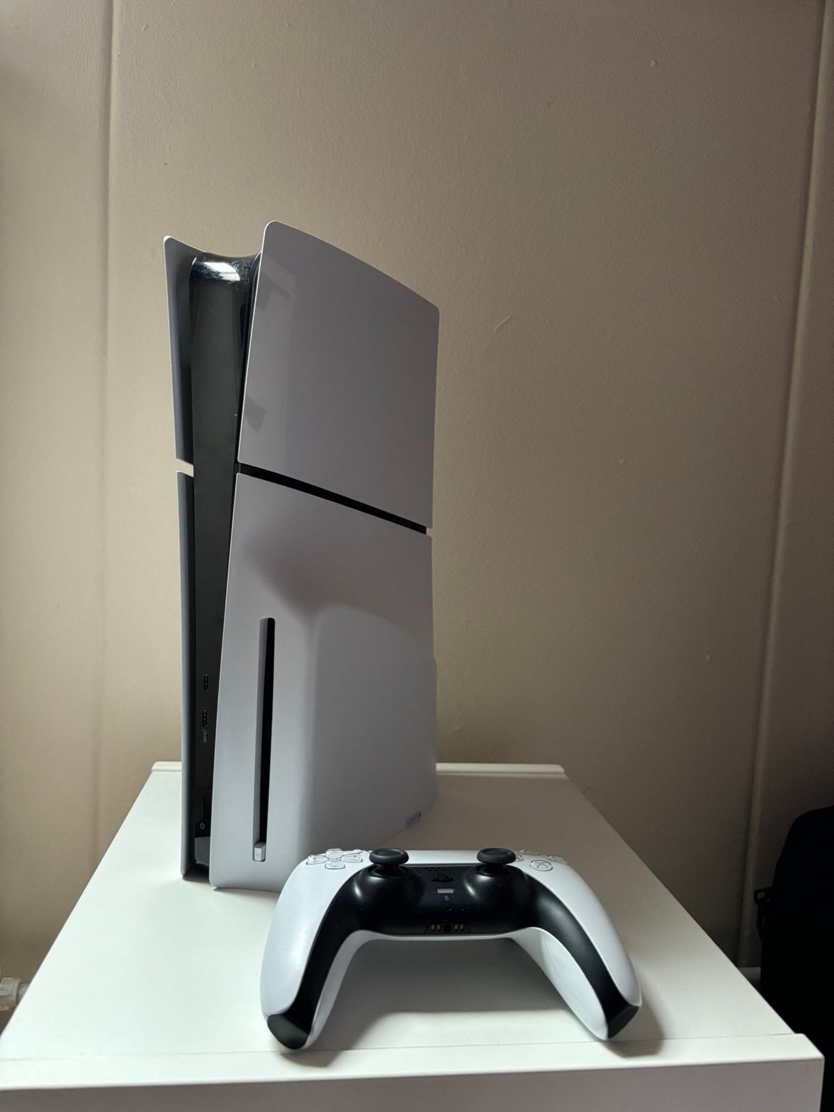 Playstation 5 Slim Disc versie, Spelcomputers en Games, Spelcomputers | Sony PlayStation 5, Ophalen of Verzenden, Zo goed als nieuw