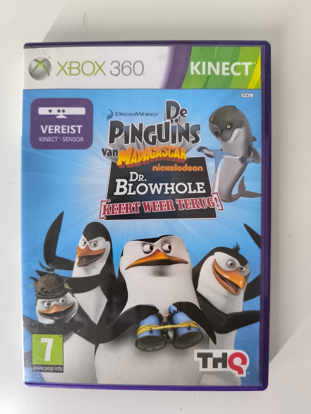 Xbox 360 Kinect De Pinguïns van Madagascar Dr Blowhole keert, Ophalen of Verzenden