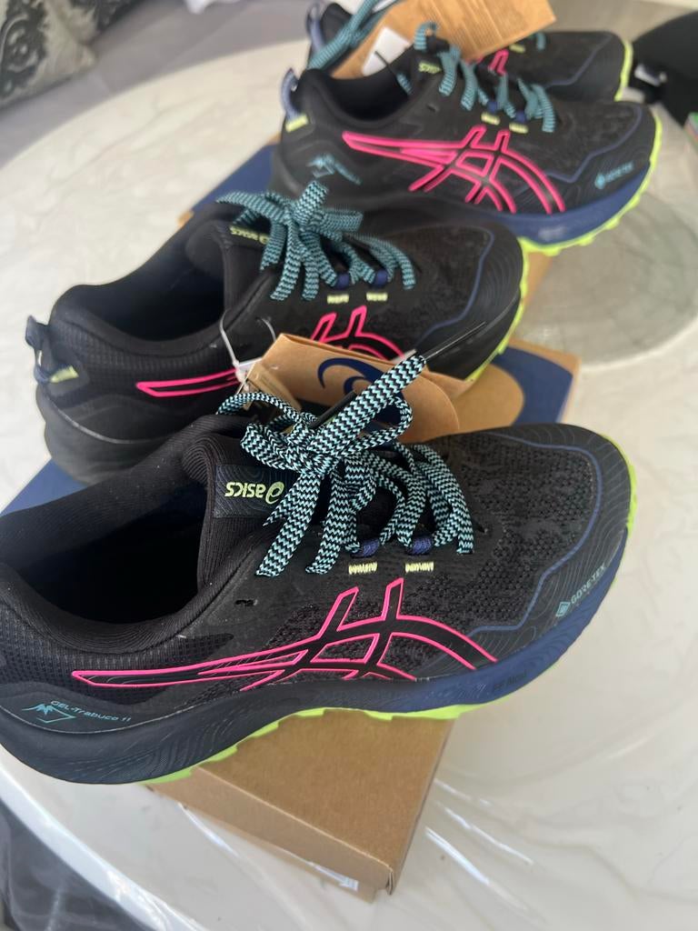 Asics GEL-Trabuco 11 GTX hardloopschoenen, Ophalen of Verzenden, Nieuw, Zwart, Sportschoenen