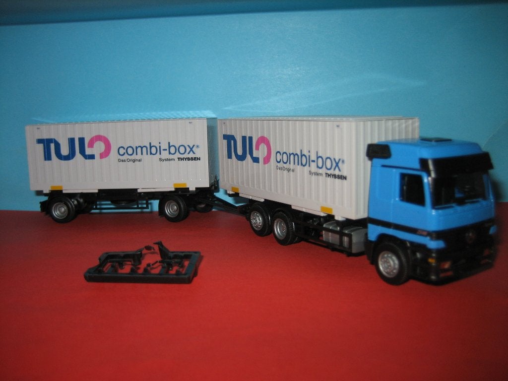 TULO  Combi-Box  MERCEDES 2540  combi met afzetbakken  AWM, Ophalen of Verzenden, Nieuw, Bus of Vrachtwagen, AWM