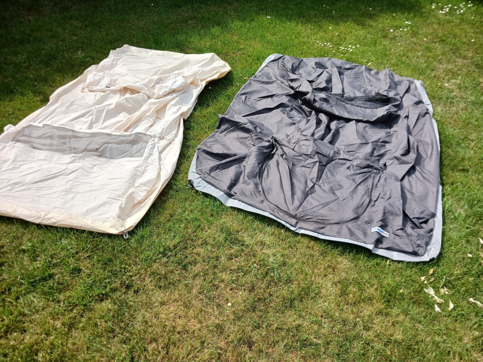 Ondertent vouwwagen tent, Ophalen of Verzenden, Gebruikt