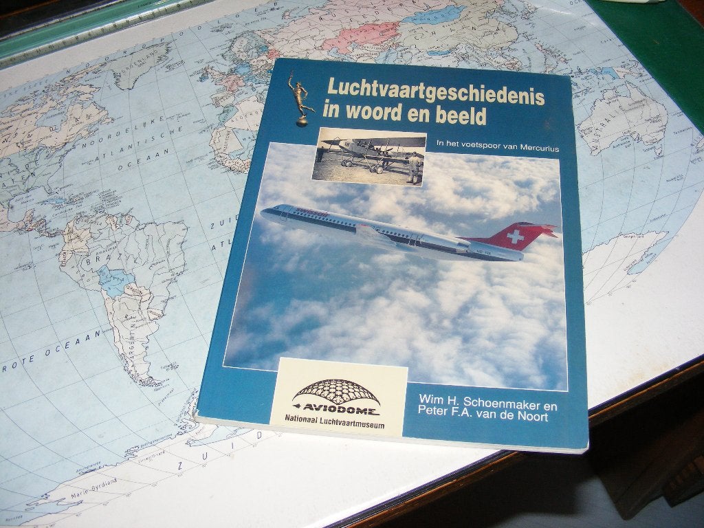 Luchtvaartgeschiedenis in woord en beeld  Nederlands, Verzenden, Zo goed als nieuw, Boek of Tijdschrift
