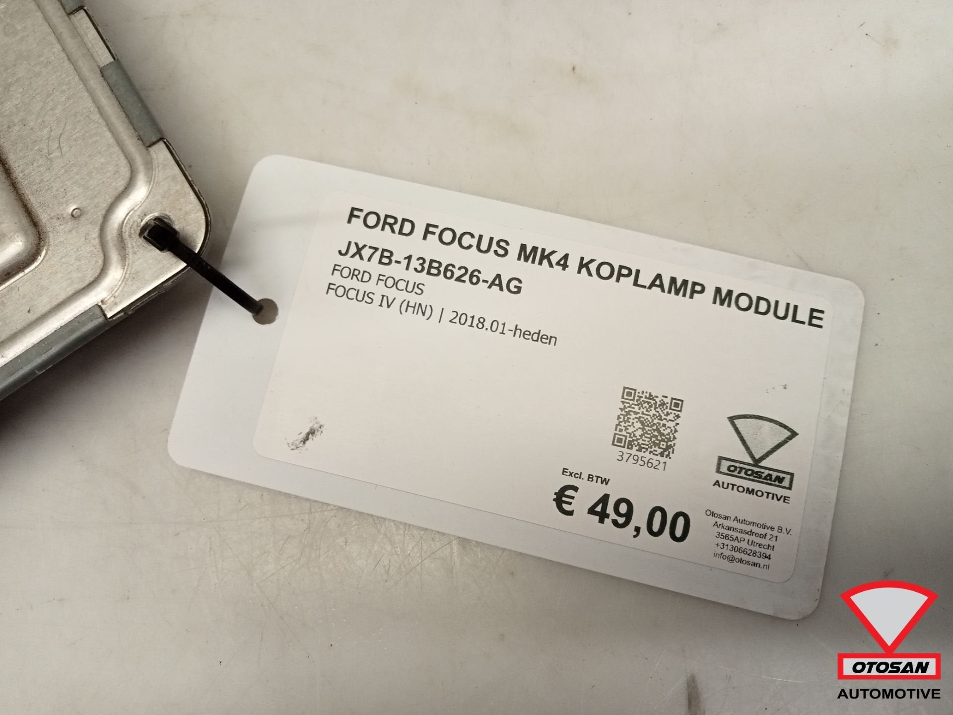 Ford Focus MK4 2018+ Koplamp Module JX7B-13B626-AG, Auto-onderdelen, Verlichting, Gebruikt, Info@ford.com, Ophalen of Verzenden