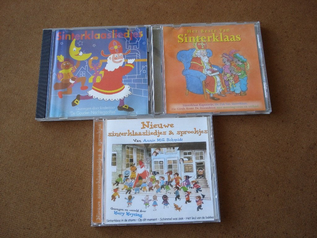 Sinterklaasliedjes cd  3x Sinterklaas liedjes, Verzenden, Gebruikt, Sinterklaas, Verzamelalbum