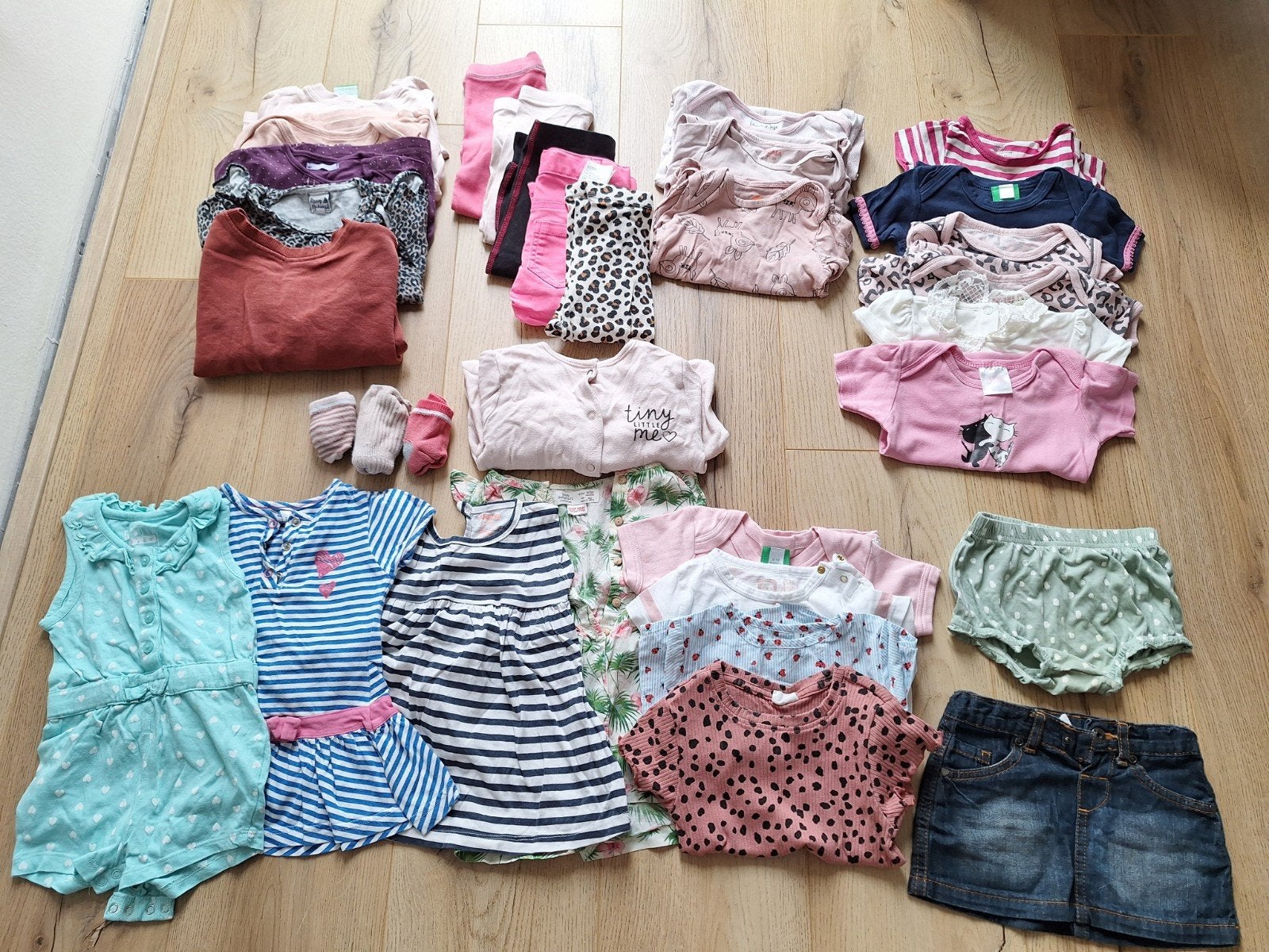 Bundel zomer meisje mt 74 - 33 st., Ophalen of Verzenden, Gebruikt, Meisje