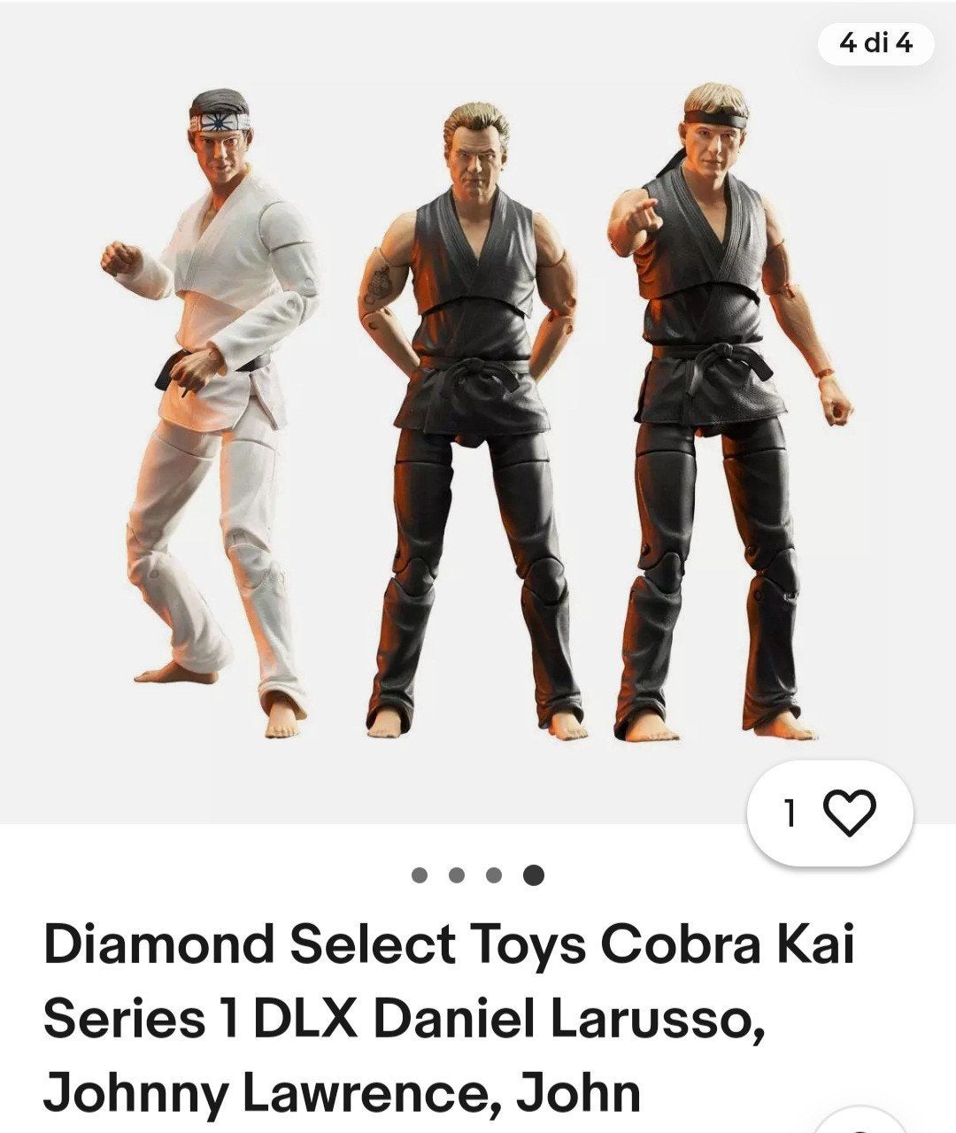 cobra kai figuren, Ophalen, Zo goed als nieuw