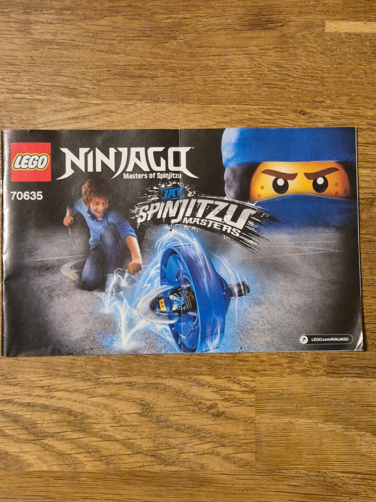 LEGO Ninjago 70635 Spinjitzu Masters Bouwinstructie Boekje, Ophalen of Verzenden, Gebruikt